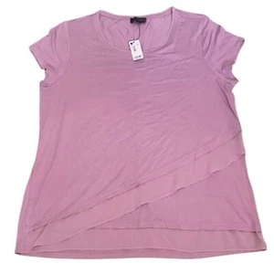 The Limited Lilac Purple Ruffle Top New Women’s Size XL Rayon Spandex Soft - Picture 1 of 8