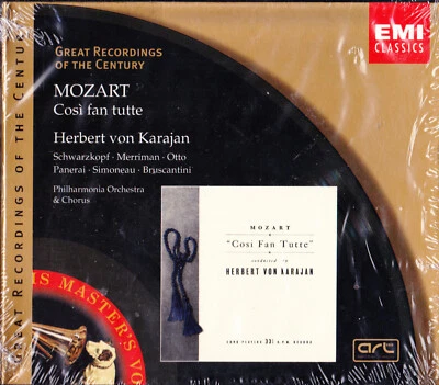 MOZART COSI FAN TUTTE-KARAJAN-3CD.NEU&OVP. - Bild 1 von 3