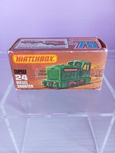 π₯π₯π₯ Matchbox lesney Diesel Shunter n.24 - 1977 π₯π₯π₯ - Foto 1 di 8