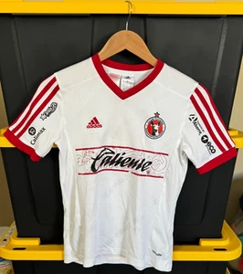 XOLOS de Tijuana Caliente Away Jersey Adidas Youth Medium Climalite YM White - Picture 1 of 11