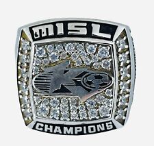 ⚽️ 2007 Philadelphia KiXX Major Indoor Soccer League Championship Silver Ring! 