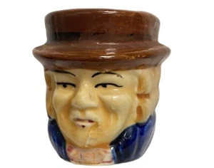 VTG Miniature Occupied JAPAN Hand Painted Colonist Toby Mug/Pitcher/Creamer - Imagen 1 de 4
