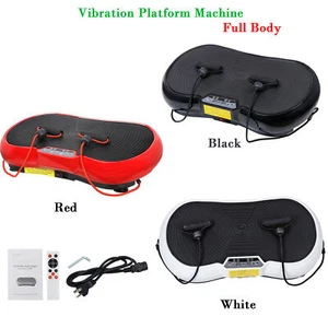 Placa Vibración Fitness Plataforma Ejercicio Máquina Cuerpo Completo con Control Remoto 3 Colores - Imagen 1 de 37