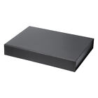 13X9x2 Inch Rectangle Gift Favor Box With Magnetic Closure Lid, Black