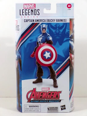 Figura Hasbro Marvel Legends Series Capitán América BUCKY BARNES 60th F7088 Foto 1 de 3