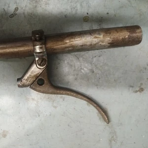 1.5 Norton BSA AJS handlebar levers Bowden AMAL Lenker Hebel 1 Zoll 24,5mm  - Picture 1 of 17