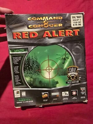 Command & Conquer: Red Alert (PC, 1996) in box with manual and everything - Image 1 of 4