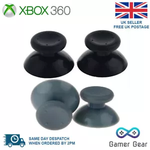 Xbox 360 Controller Thumb Sticks Analog Thumbstick - Schwarz Grau - Bild 1 von 1