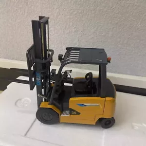 Carrello elevatore scala 1/18 XCMG XCB35 modellino pressofuso giocattolo collezione regalo nuovo con scatola - Foto 1 di 6