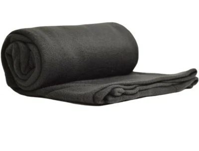 World's Best Cozy-Soft Microfleece Travel Blanket, Grey super soft  - Image 1 of 3