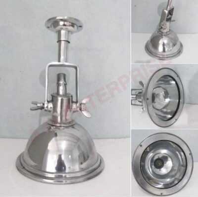 Nautical New Marine Aluminum Ship Hanging Cargo Pendant Spot Light | 1 Piece - Image 1 of 4