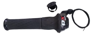 Sram XO  2 speed MTB Twist Shifter Grip Shift MTB RETRO Left Hand Black - Picture 1 of 7