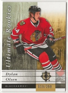 2011 2011-12 Ultimate Collection Ultimate Rookies #70 Dylan Olsen 019/399 - Picture 1 of 2