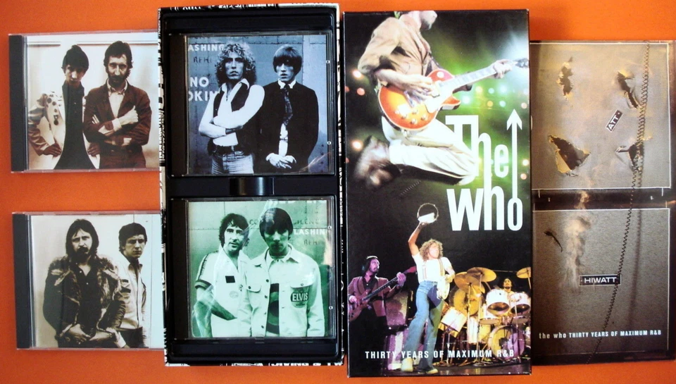 WHO - Thirty Years Of Maximum R&B 4-CD-Longbox Booklet Polydor ‎521 751-2  MINT- - Bild 1 von 1
