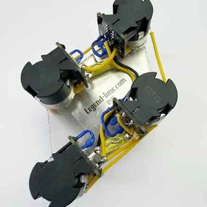 Gibson Les Paul JP (Jimmy Page) Wiring CTS P/P Pots - With Toggle & Output Jack - Picture 1 of 19