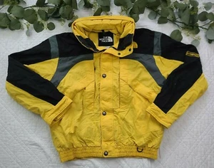 VTG The North Face Extreme Gear Yellow and Black Jacket Size L - Picture 1 of 12