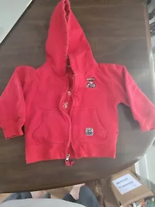 Felpa con cappuccio rosso Case IH 2T bambini - Foto 1 di 9