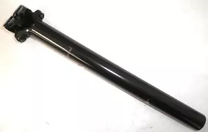 BLACK CANNONDALE "FOUR" ALUMINUM SEAT POST 31.6X350 BIKE PARTS 352-1 - Picture 1 of 4