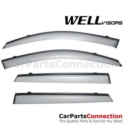 WellVisors Window Visors 11-15 For Kia Sorento Sun Visors Deflectors - Image 1 of 4
