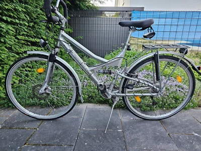 Damen-Fahrrad Fischer ALU-Trekking-STAR mit klappbarer Pedale, Shimano Schaltung - Bild 1 von 4