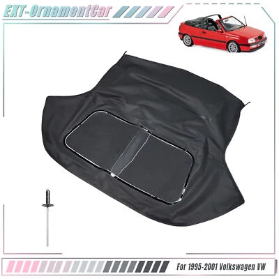 Soft Top Cabrio W/O Window For Volkswagen VW Golf 1995-01 Cabriolet Convertible - Изображение 1 из 4