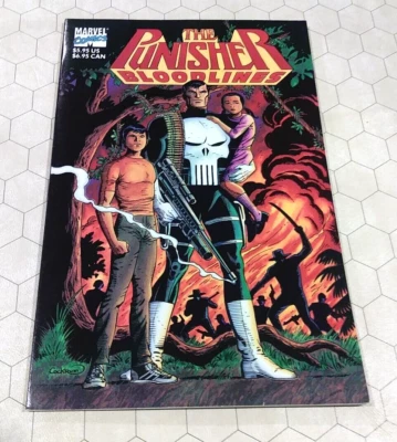 Punisher Bloodlines, Marvel TPB/novela gráfica, 1991, ¡QUIOSCO! Gerry Conway Foto 1 de 4