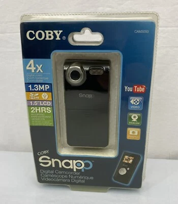 Coby Snapp CAM3000 1.3MP 32MB Memory Camcorder New Sealed - Fast Shipping! - Image 1 of 4
