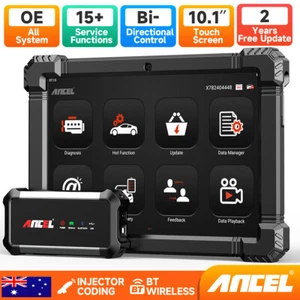 ANCEL X7 Bluetooth OBD2 Scanner Bi-directional Scan Tool Full System Diagnostic - Picture 1 of 17