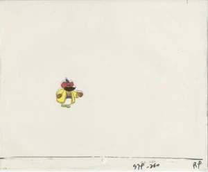 The Smurfs Rajah Original Animation Art Production Cel & Drawing 11x13 - Picture 1 of 1