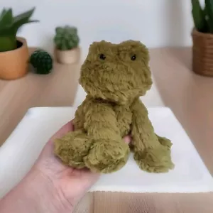 Rare & Retired! Genuine Jellycat Small Fuddlewuddle Frog - Picture 1 of 11