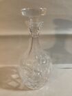 Crystal Decanter With Stopper Atlantis Vintage 