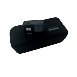 DEFECTIVE GOPRO 8 BLACK W/ CARRYING CASE *FOR PARTS* - Picture 1 of 8