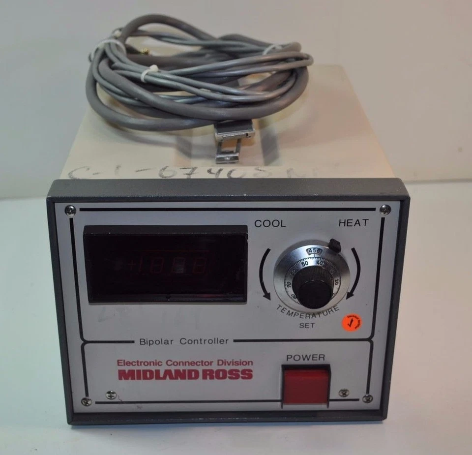 Controlador de temperatura bipolar Midland Ross parte # 809-3011-01  Foto 1 de 1