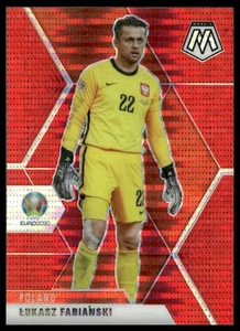 2021 Panini Mosaic UEFA EURO 2020 #66 Lukasz Fabianski Red Pulsar - Bild 1 von 2
