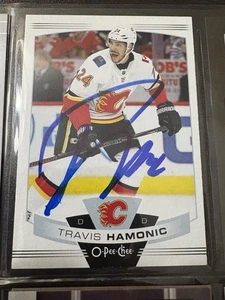 Travis Hamonic Signed Auto 2019-20 O-Pee-Chee Card #262 Flames Senators - Picture 1 of 1