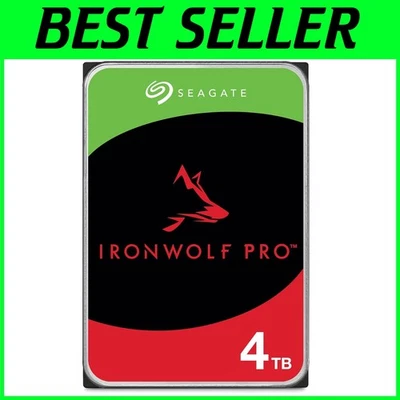 Reliable IronWolf Pro 4TB Enterprise NAS Internal HDD - Image 1 of 4