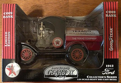 Gearbox Toy 1912 Ford Oil Tanker Die-Cast Coin Bank 1/24 Scale Sealed - NIB - Image 1 of 3