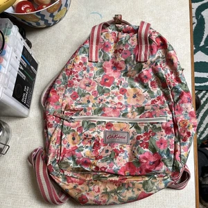 Cath Kid Ston Waterproof Multifunctional Student Backpack Floral /Pink ❤️ Used - Picture 1 of 12