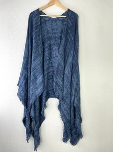 Neu mit Etikett Anthropologie Roffe Schal Halstuch Einheitsgröße blau - Bild 1 von 7