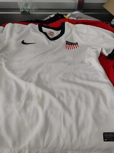 Vintage Nike 2013 USA Centennial USMNT Authentic Soccer Mens Jersey Medium - Picture 1 of 15