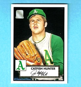 Catfish Hunter 2021 Topps 70th Anniversary Celebration Platinum #187 PR/92 B166 - Picture 1 of 3