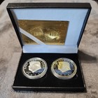 KL World Commemorative Trump Gold & Silver Coin Set Limited Edition