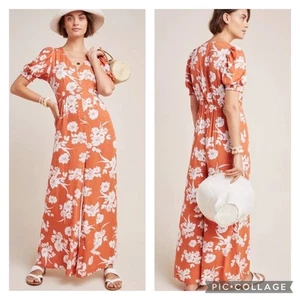 Anthropologie Dolan Nancy Jumpsuit mit Blumenmuster Größe Large - Bild 1 von 10