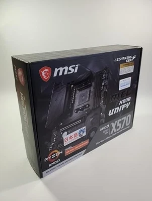 MSI MEG X570 UNIFY AM4 ATX Motherboard for AMD Ryzen 5000 PCIe 4.0 Wi-Fi 6 OC - Image 1 of 4