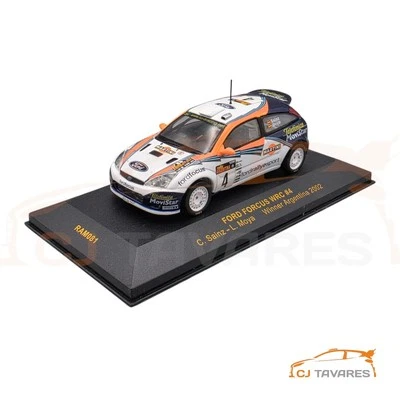 IXO RAM081 FORD FOCUS WRC #4 C SAINZ - L MOYA RALLY ARGENTINA - WINNER 2002 1/43 - Imagen 1 de 4
