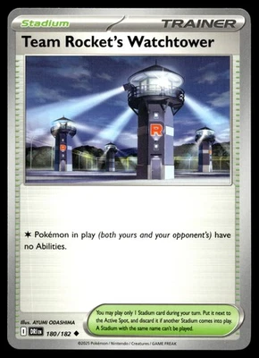 Team Rocket's Watchtower 180/182 SV10: Destined Rivals - Image 1 of 2