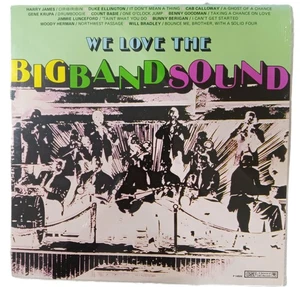 COUNT BASIE DUKE EL VARIOUS WE LOVE THE BIG BAND SOUND 1979 P14926 RECORD SEALED - Picture 1 of 2