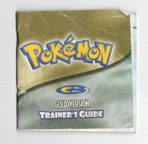Pokemon Versión Dorada Guía del Entrenador Nintendo Gameboy Manual Instrucciones - Imagen 1 de 4
