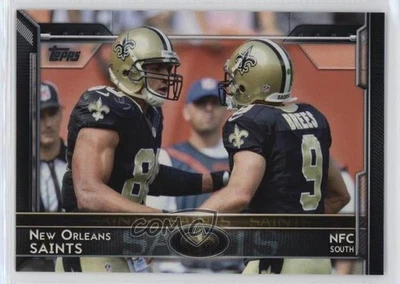 2015 Topps New Orleans Saints Drew Brees #242 - Image 1 of 2