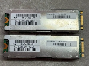 NETAPP 111-04228 - Netapp 480GB NVMe Boot Media for FAS8300/AFF-A400 Lot Of 2 - Picture 1 of 3